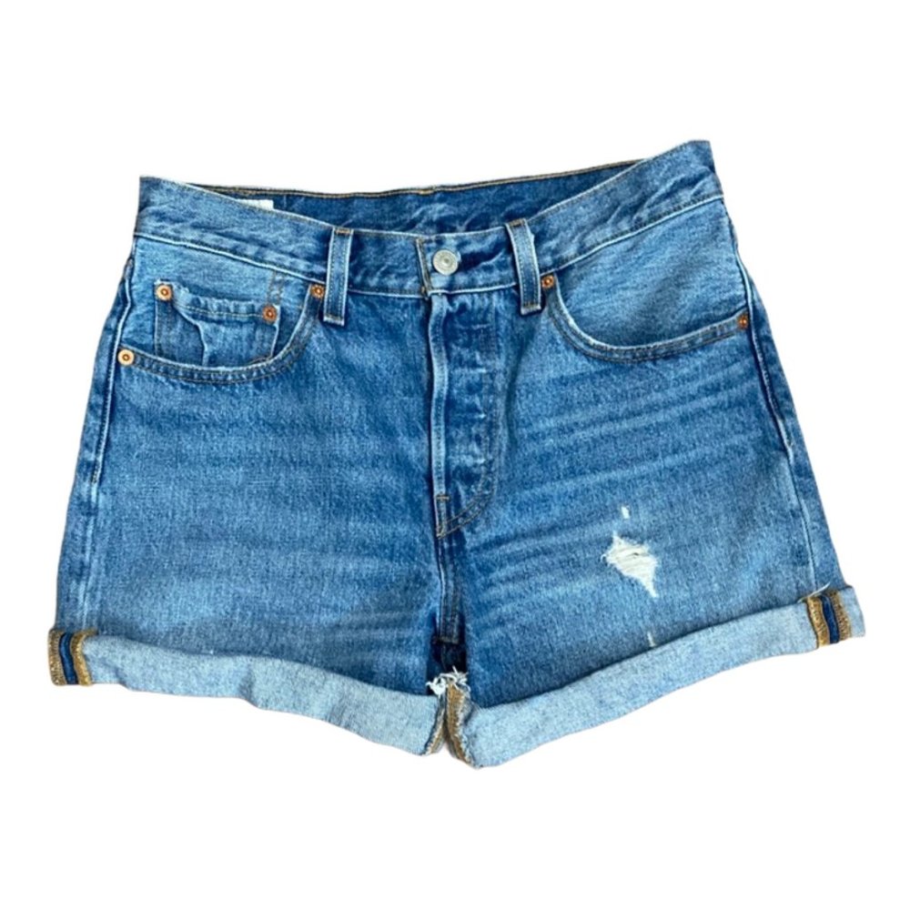 Levi's 501 Jean Shorts Big E Red Tab 26
